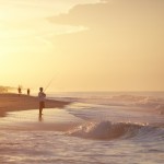 Fishing in Ocean Emerald Isle NC
