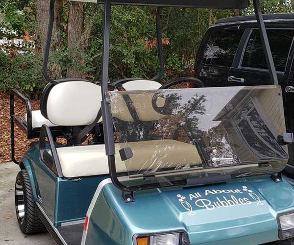 Featured Property of The Week All About Bubbles - Golf Cart