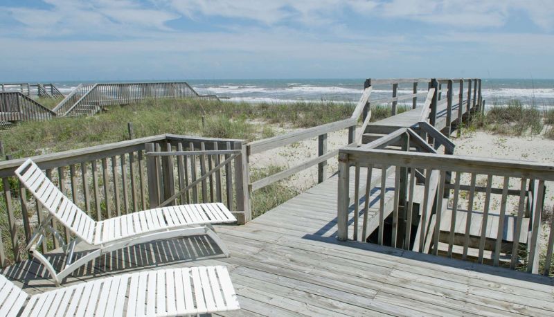 Summer Blue - beach view