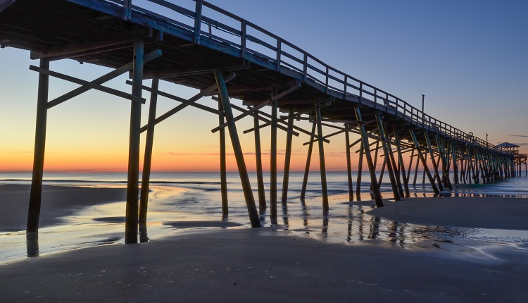 Oceanana Pier in Atlantic Beach, NC