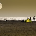 Overnight Camping at Cape Lookout