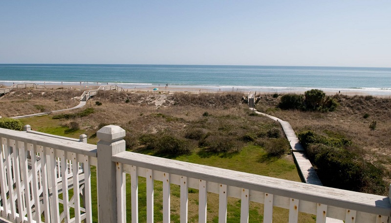 Pier Pointe 5 B-3 West View from Deck