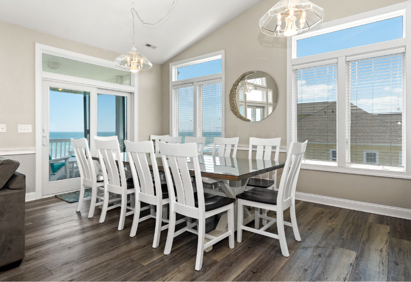 image of a sea palace dining room