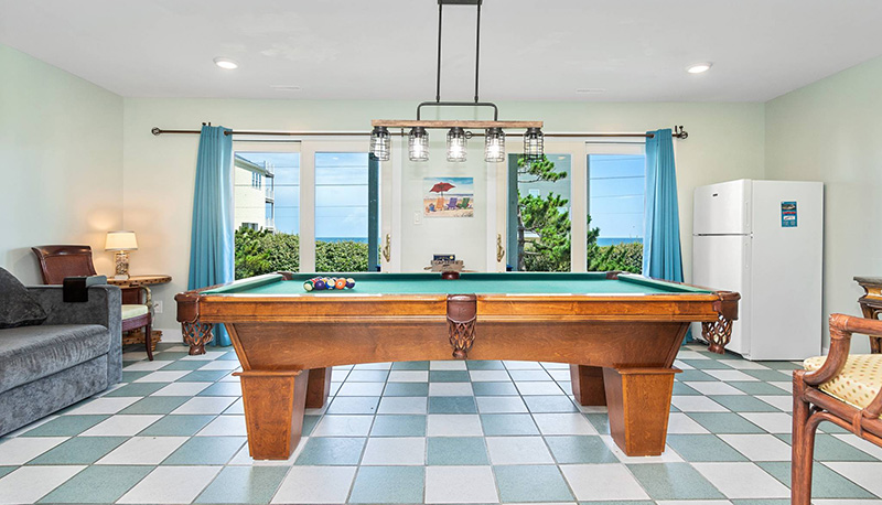 Tucked Away game room