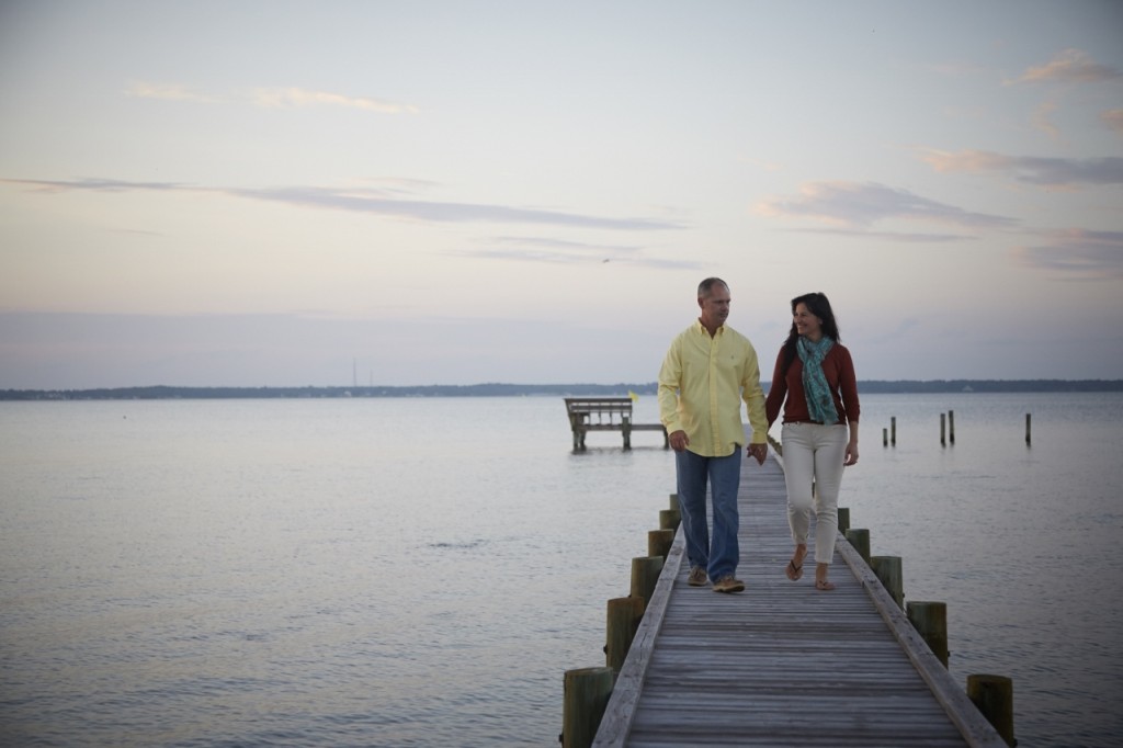 Couple Enjoy a Relaxing Weekend Getaway on North Carolina's Crystal Coast