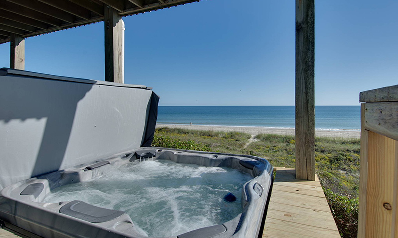 Above the Tide hot tub