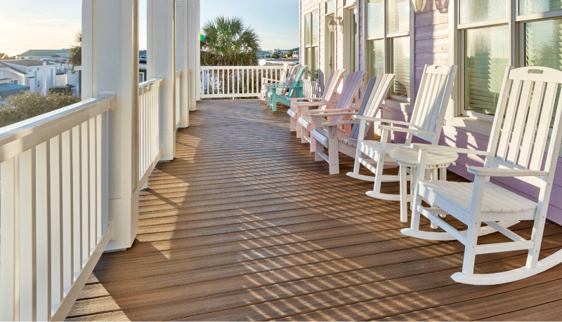 summer lovin - covered deck