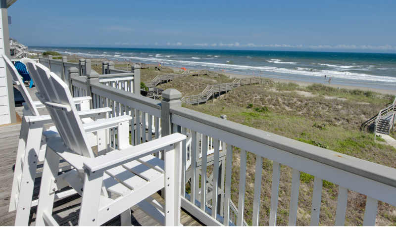 pier pointe 4 B-3 west oceanfront deck