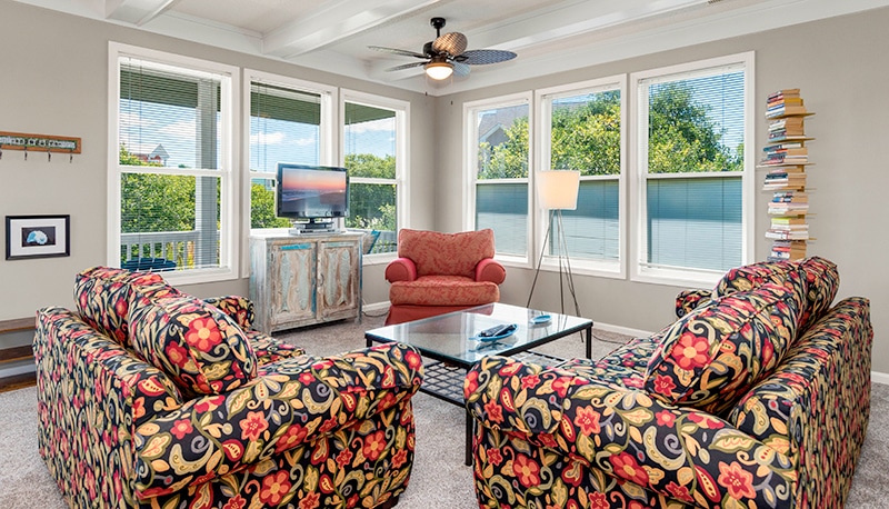 Jewel of The Isle Up - living room