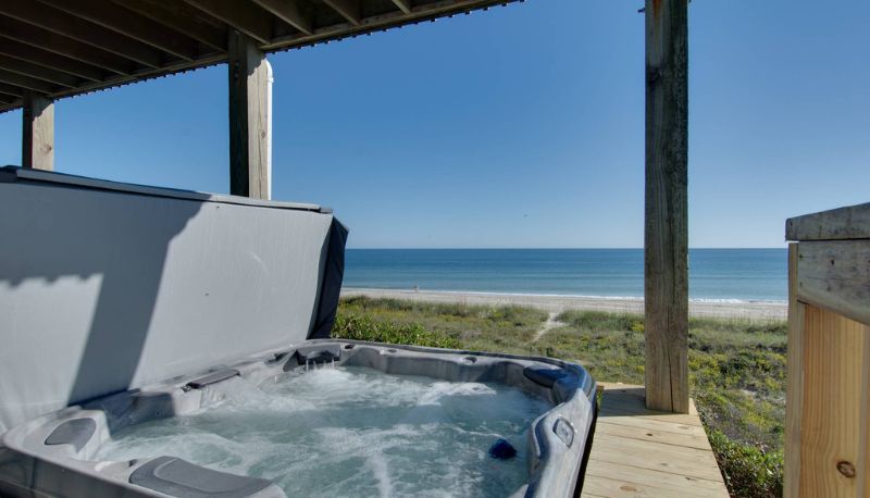 Above the Tide hot tub