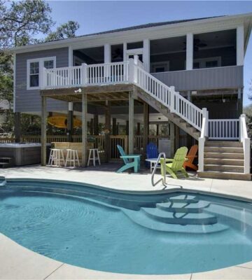 Bogue Banker, vacation rentals with outdoor patios and grills