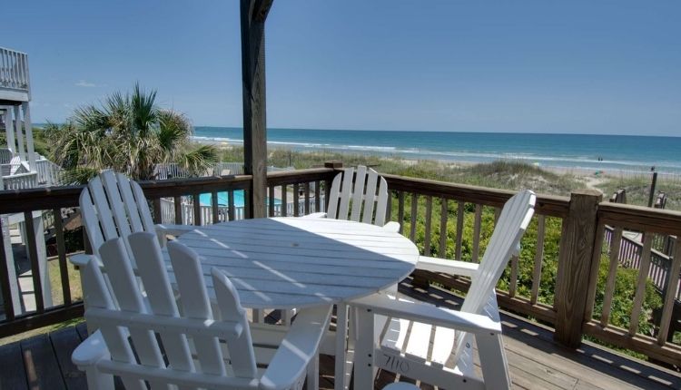 Dine out on the deck at your vacation rental