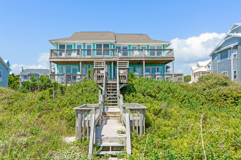 Nirvana East oceanfront beach home for rent