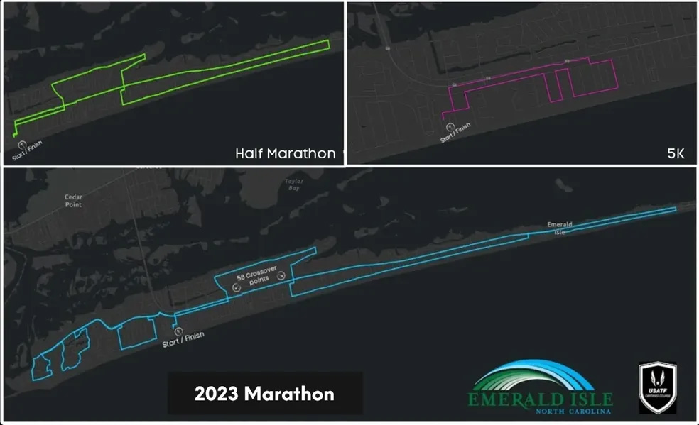 Emerald Isle Marathon, Half Marathon & 5K Emerald Isle, NC
