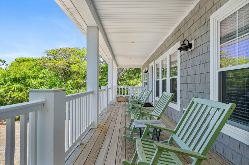 Bogue Banker covered deck