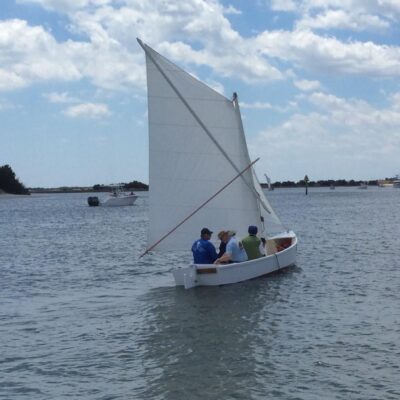 Beaufort Wooden Boat Show sailboat rides