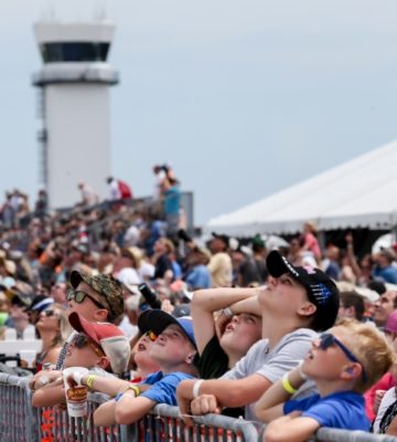 Crowd at MCAS Cherry Point Air Show