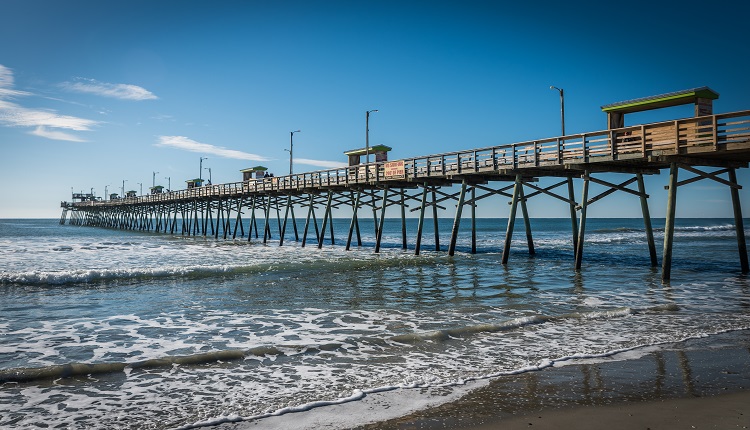 Reel in a big one at Bogue Inlet Fishing Pier