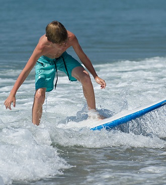 Ride the waves on Emerald Isle’s beautiful beaches