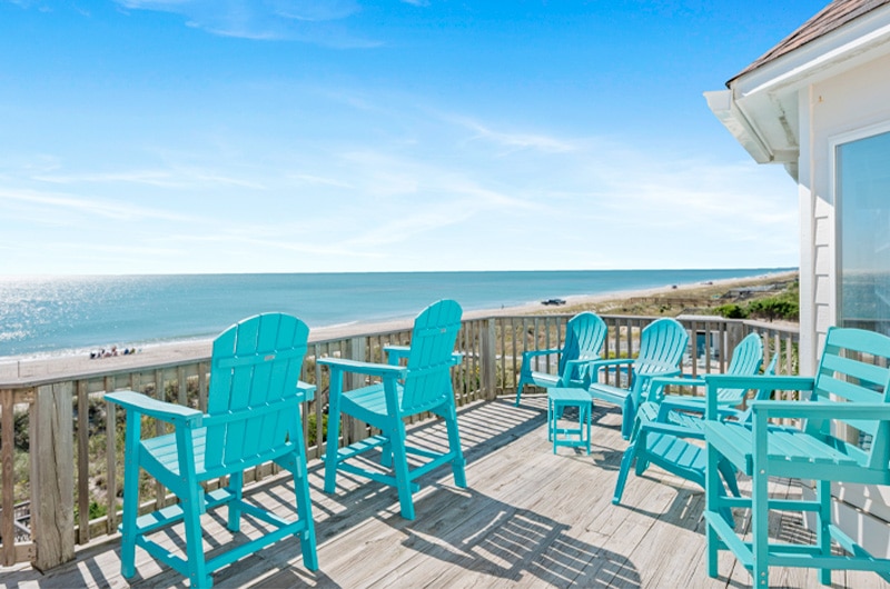 Sea Jack Sons West oceanfront deck