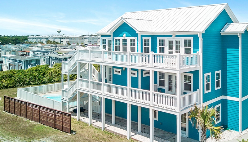 Siren vacation home for rent in emerald isle