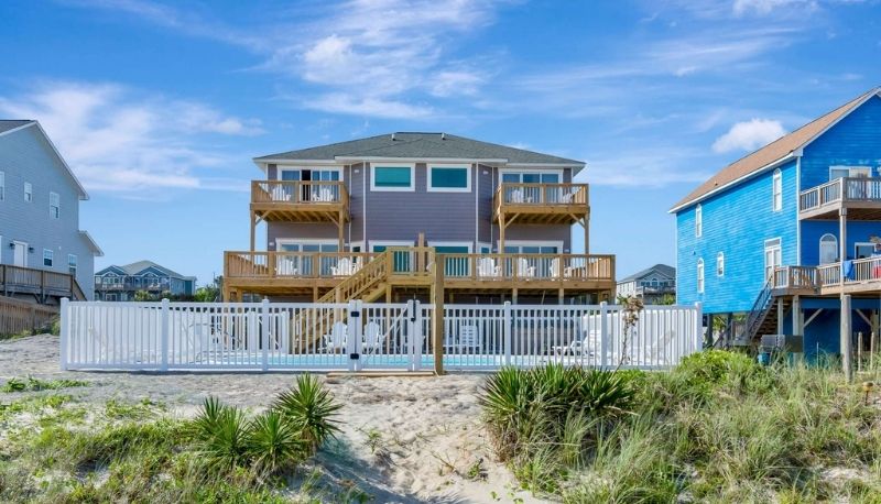 Sun Life West - Oceanfront Duplex in Emerald Isle