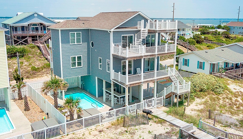 Sea Worthy - oceanfront beach home for rent
