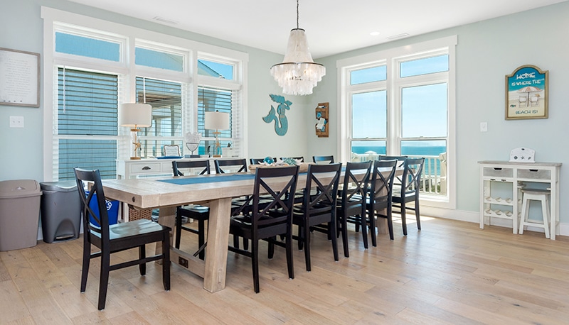 Hooked on the View - dining room