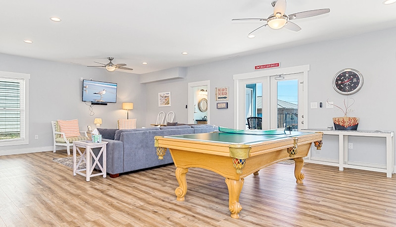 Hooked on the View - game room
