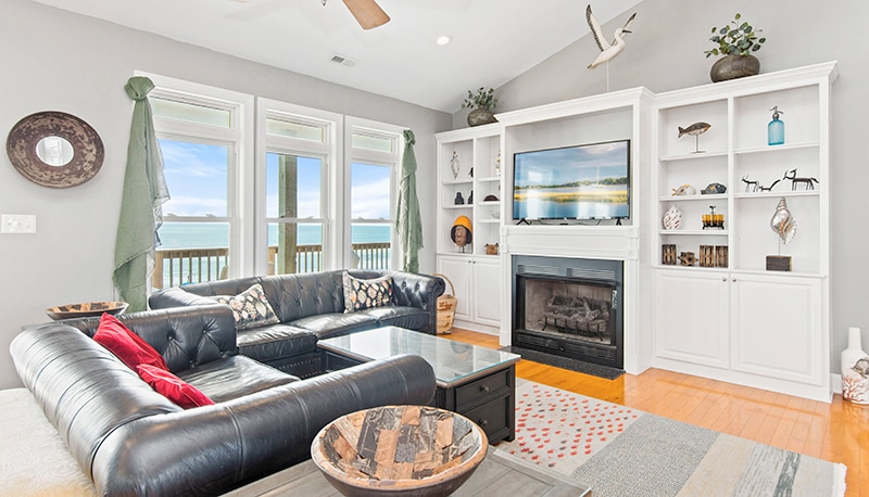 Luxury Sands - living room