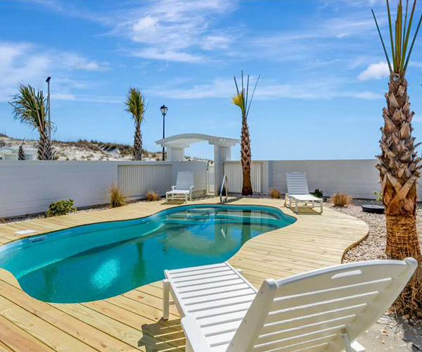 Boardwalk Bungalow Pool