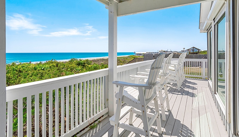 All About Bubbles - oceanfront deck