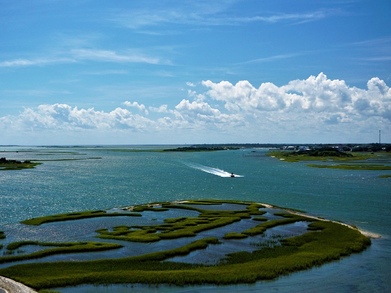 Intracoastal Waterway in Emerald Isle NC