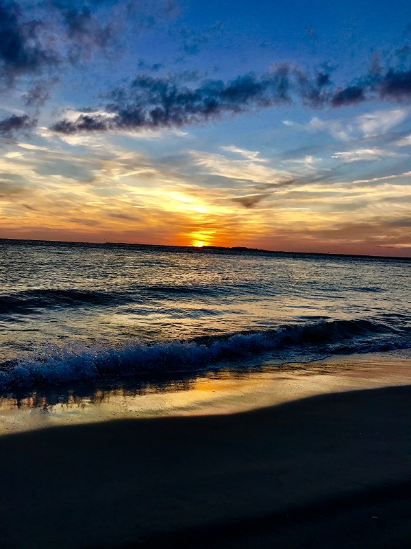 Sunset at Bogue Point