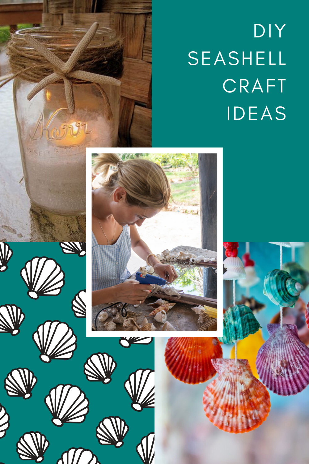 Shell Craft Pinterest