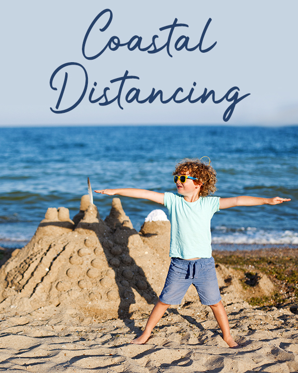 Coastal Distancing in Emerald Isle, North Carolina