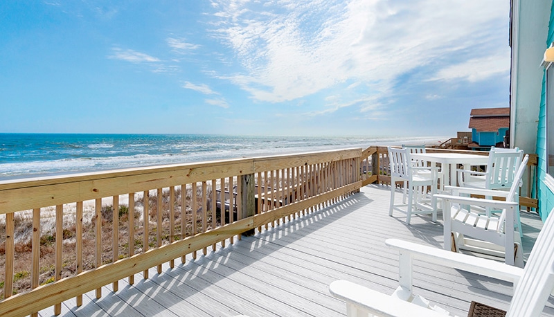 dreamtime west - oceanfront deck