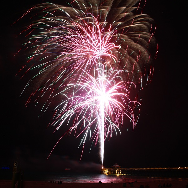 4th of July Fireworks - Emerald Isle, NC