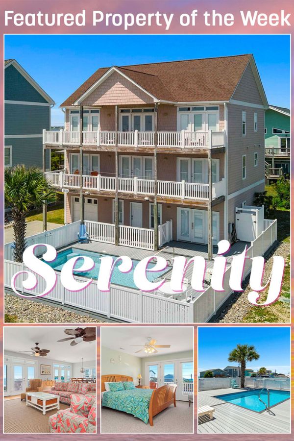 Serenity – Emerald Isle 2nd Row Vacation Rental