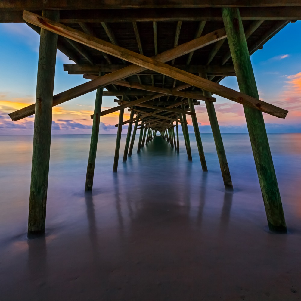 Bogue Inlet Pier in Emerald Isle on North Carolina's Crystal Coast