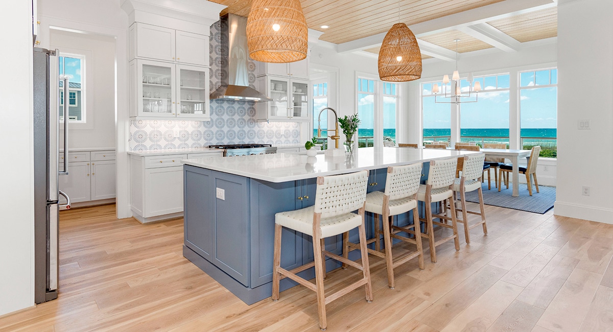 roosevelt oceanfront escape- kitchen | Plan meals with flexibility in mind