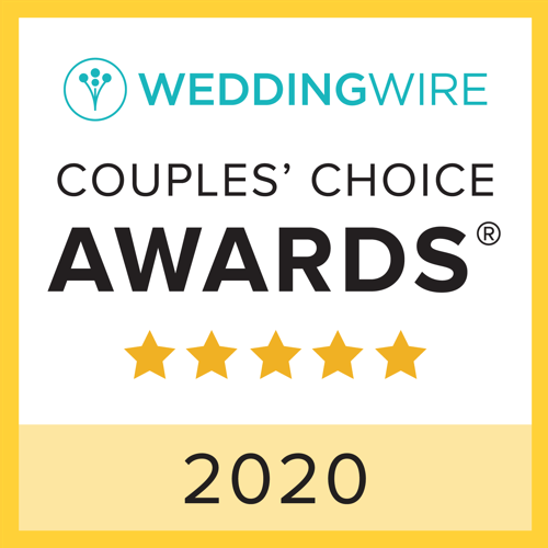 2020 Couples’ Choice Awards Winner with WeddingWire