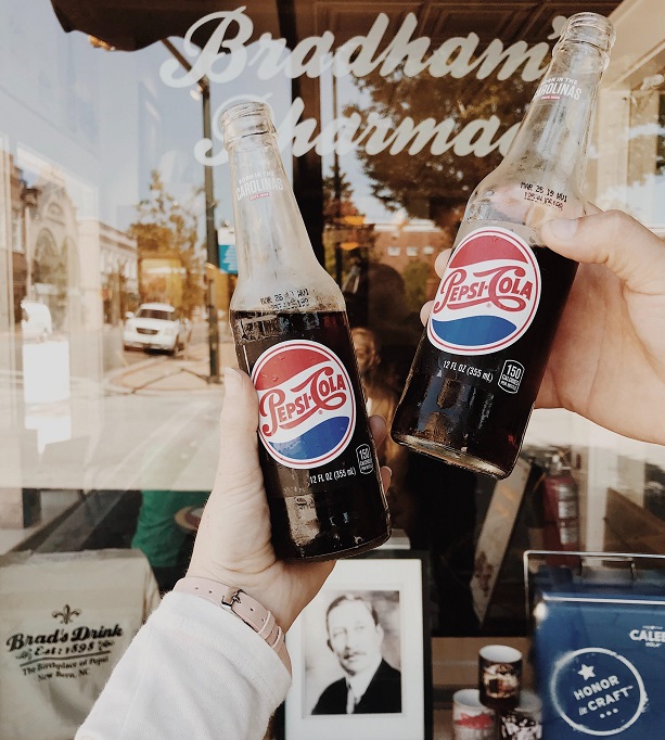 Birthplace of Pepsi Cola in New Bern, NC