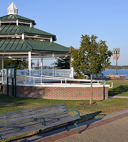 Union Point Park in New Bern, NC