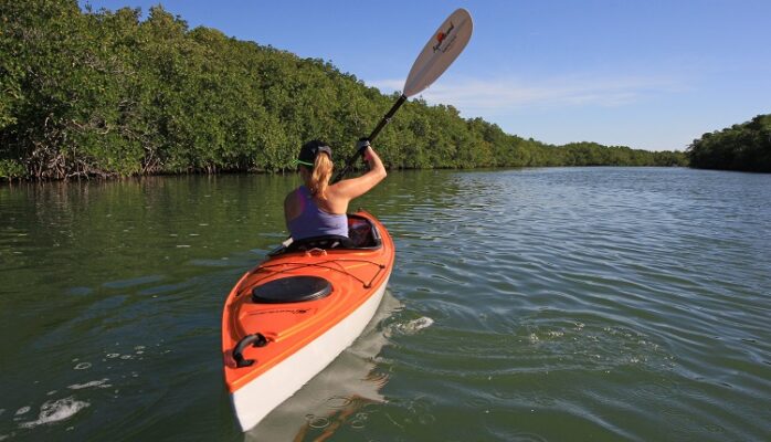 Kayaking at Hammock Beach State Park on Bear Island Kayaking at Hammock Beach State Park on Bear Island