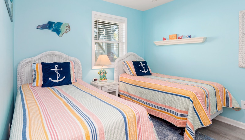 Pier Pointe 2-B-1 “Beach Happy” - bedroom