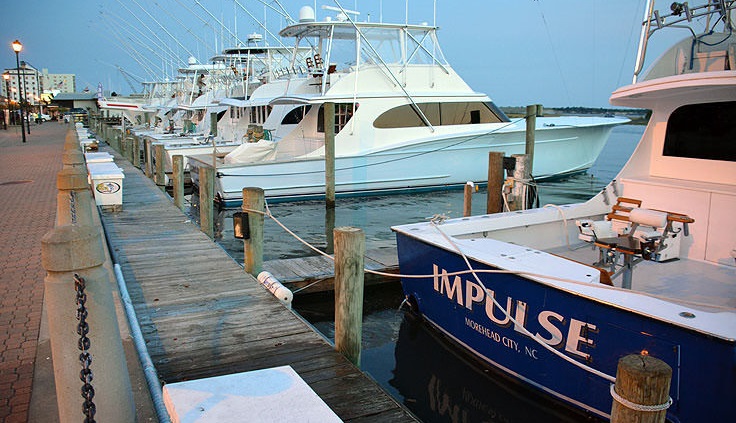 Go fishing in Morehead City