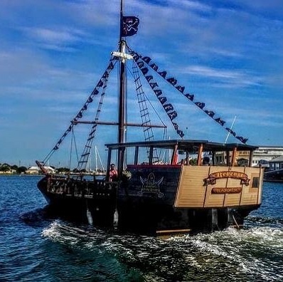 pirate ship cruise beaufort nc