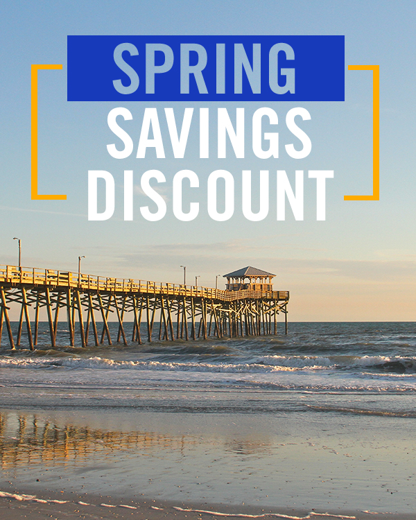 Emerald Isle Realty Spring Savings Discount on Vacation Rentals