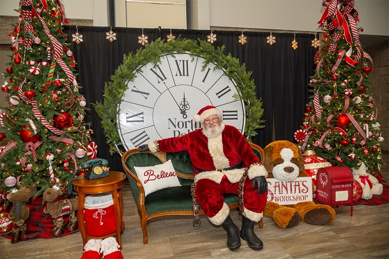 Come see Santa at the Gingerbread Festival in Morehead City NC